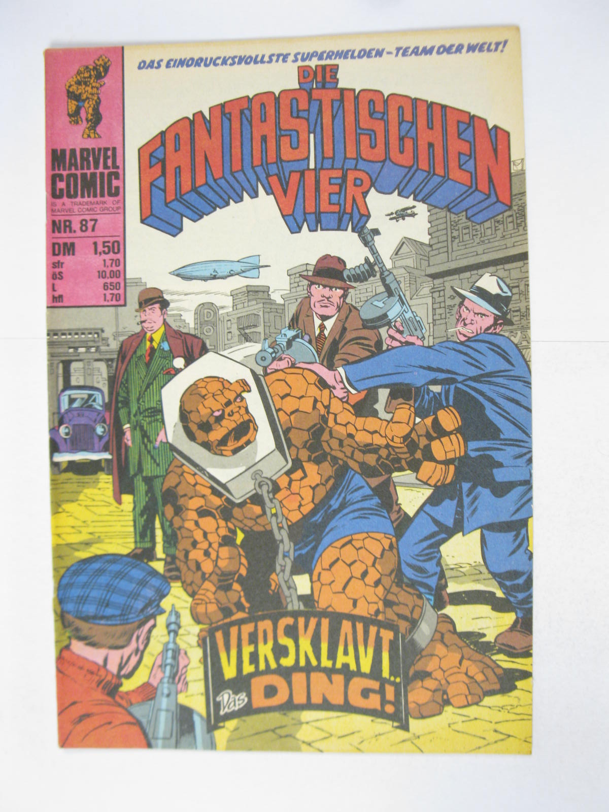 Fantastische Vier Nr.  87  Marvel Williams im Zustand (1-2). 124717