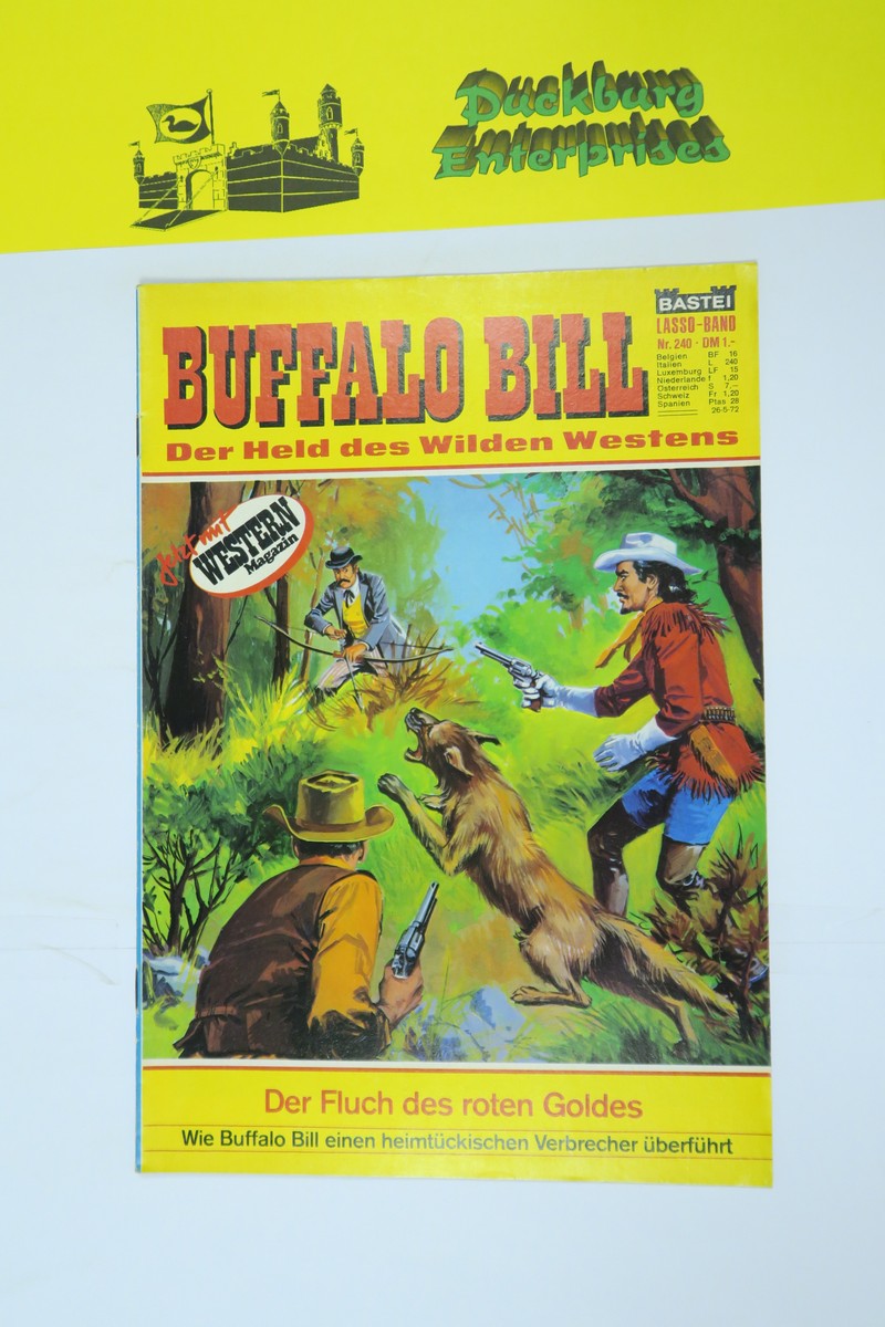 Lasso / Buffalo Bill Nr. 240  Bastei im Zustand (1-2). 162531