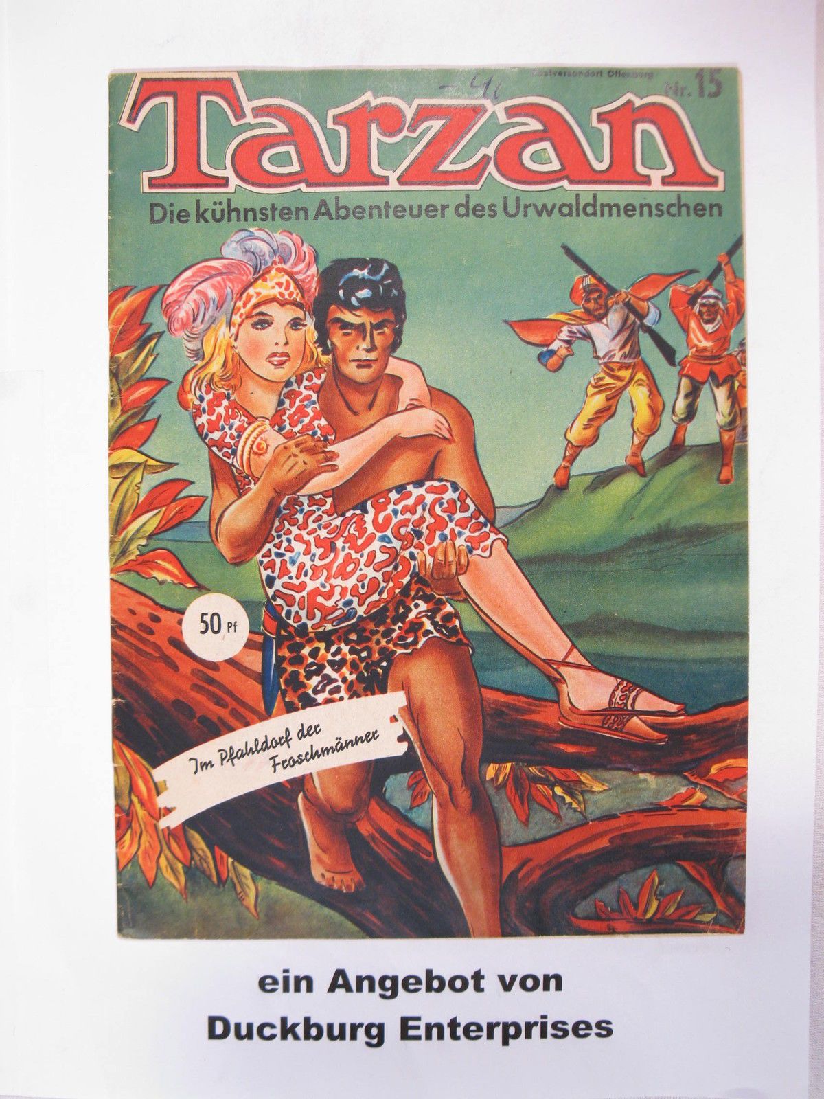 Tarzan Großband  Nr.   15  Mondial Verlag im Zustand (2 NZ)  46575
