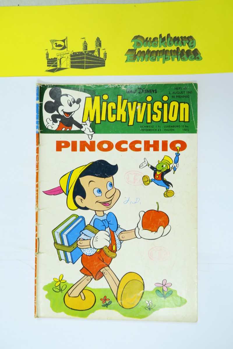 Mickyvision / Micky Vision 1963/10  Ehapa im Zustand (4 NZ ). 153693