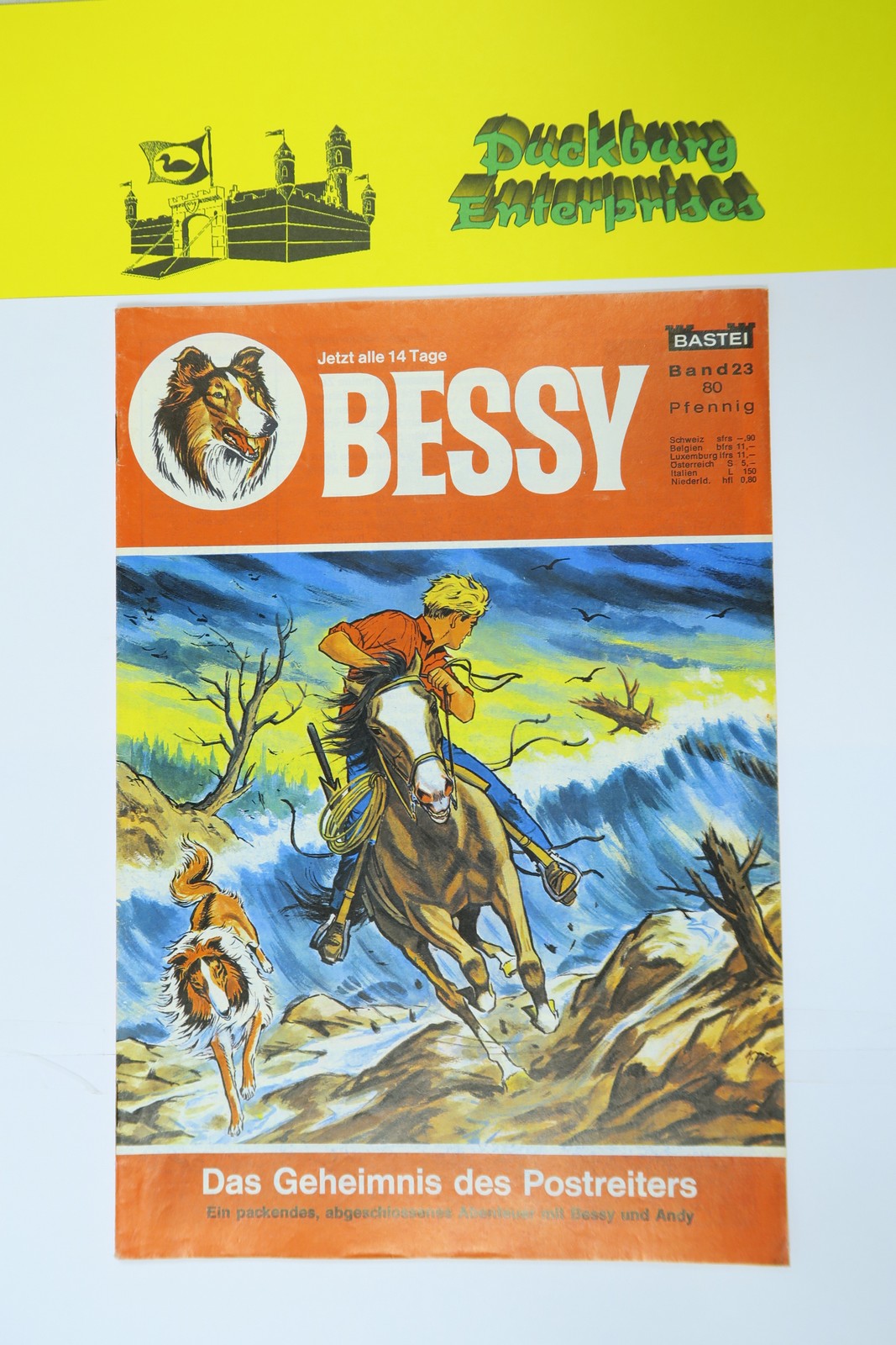 Bessy Comic-Heft Nr. 23  Bastei im Zustand (1-2). 150759