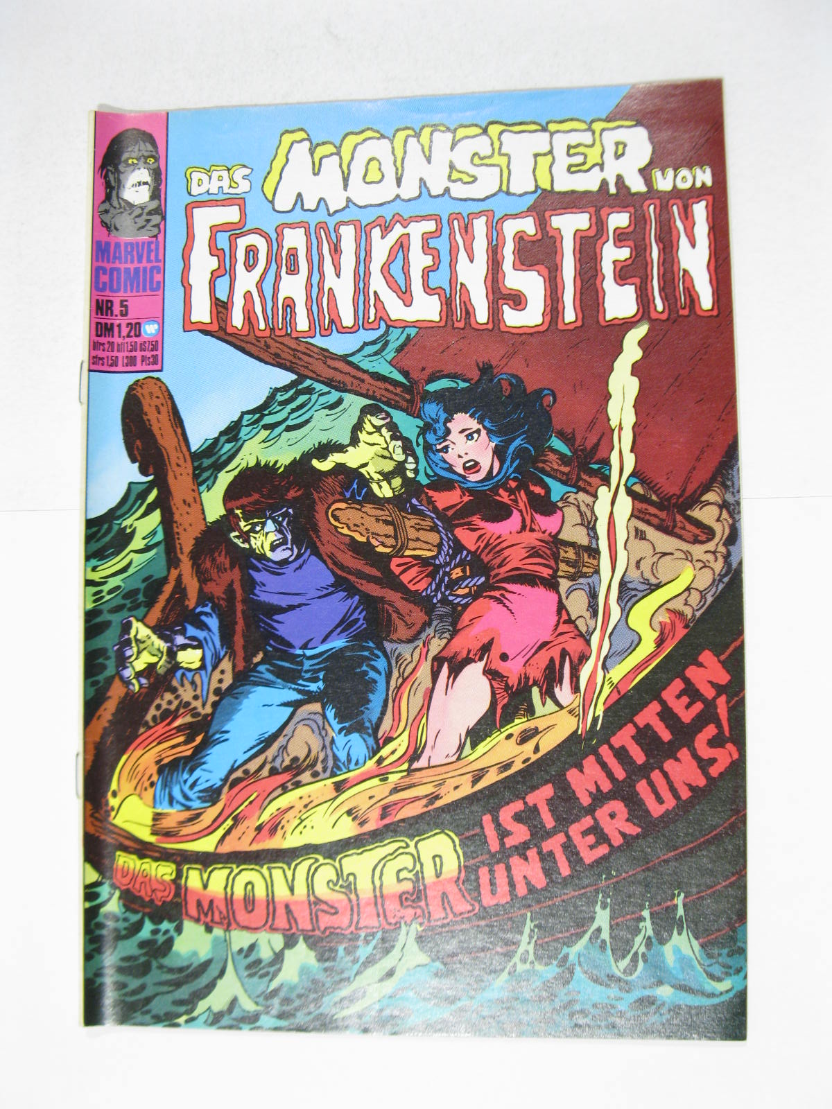 Frankenstein Nr. 5  Marvel Comic Williams im Z (1-2). 124337