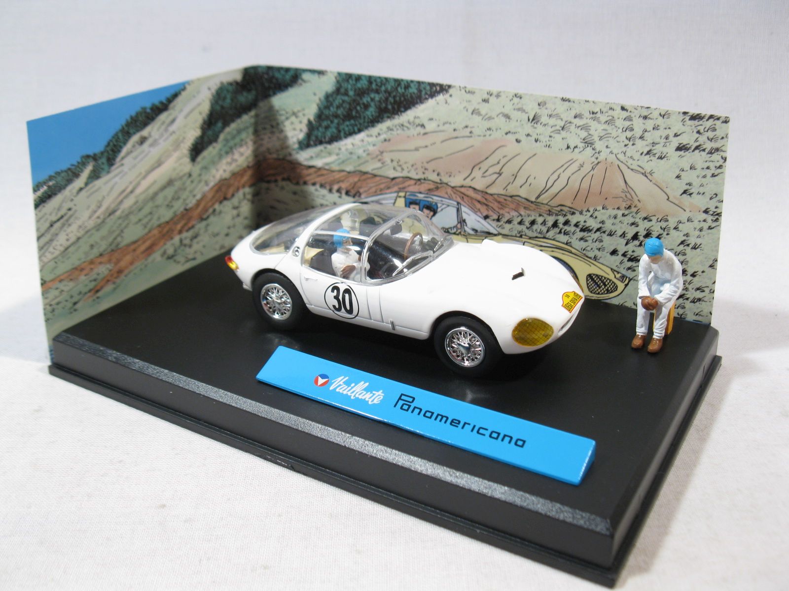 Michel Vaillant Auto  Panamericana  Metall Diorama 1:43  85293