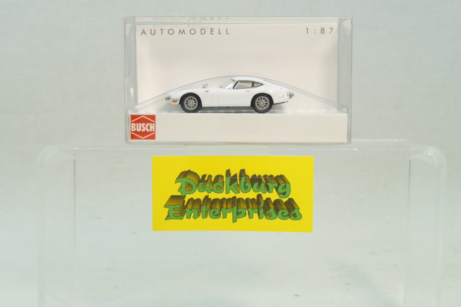 Busch 1:87 PKW Toyota 2000 GT 9838316 weiß in OVP 184809