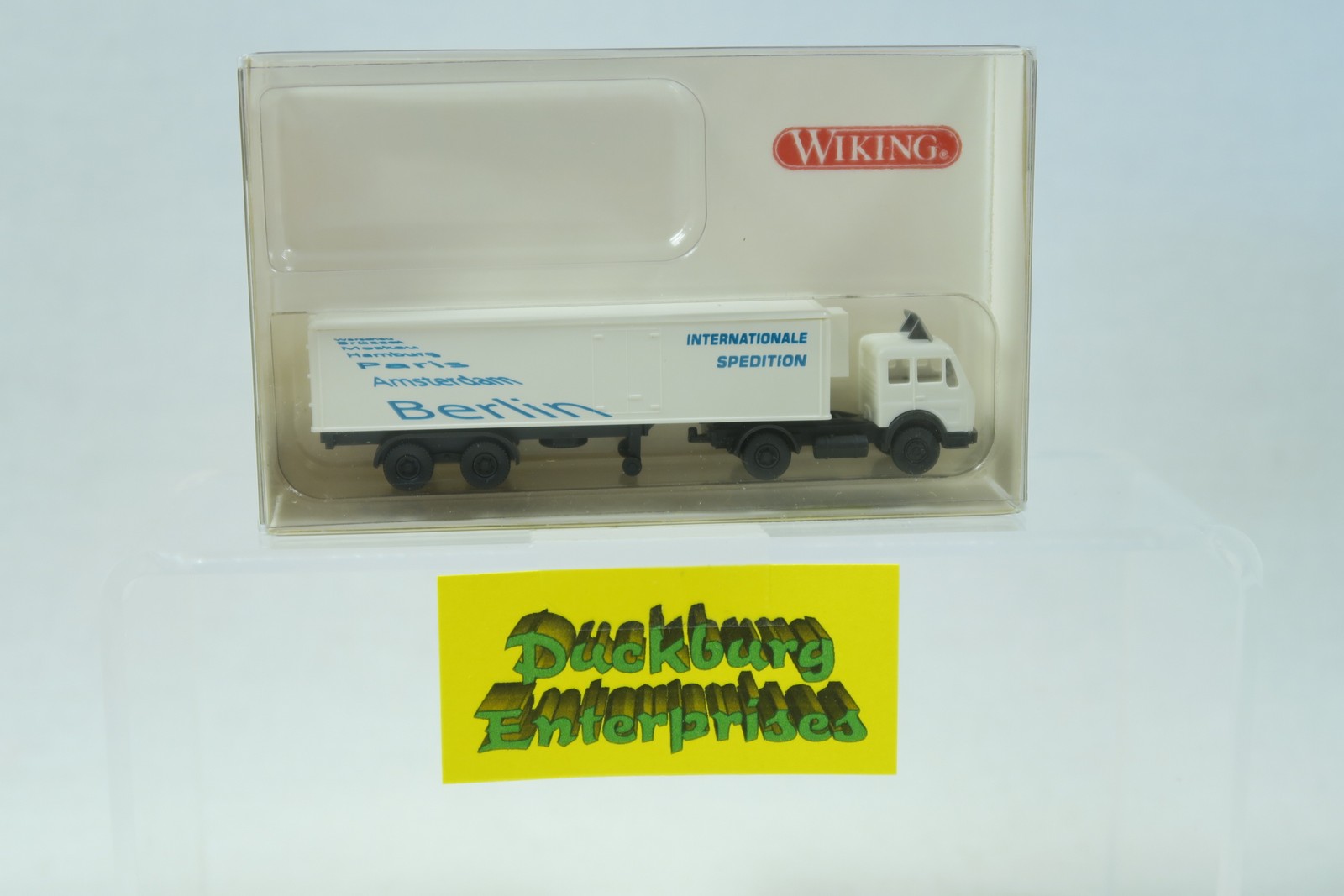 Wiking 1:160 LKW 9520221 MB Kühlkoffersattelzug Internationale Spedition OVP 168833