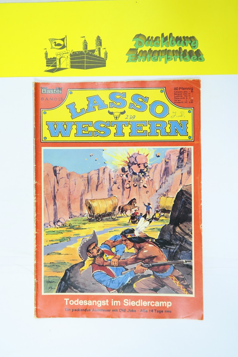 Lasso Nr.  23 Bastei Verlag im Zustand (2-3 NZ). 153765