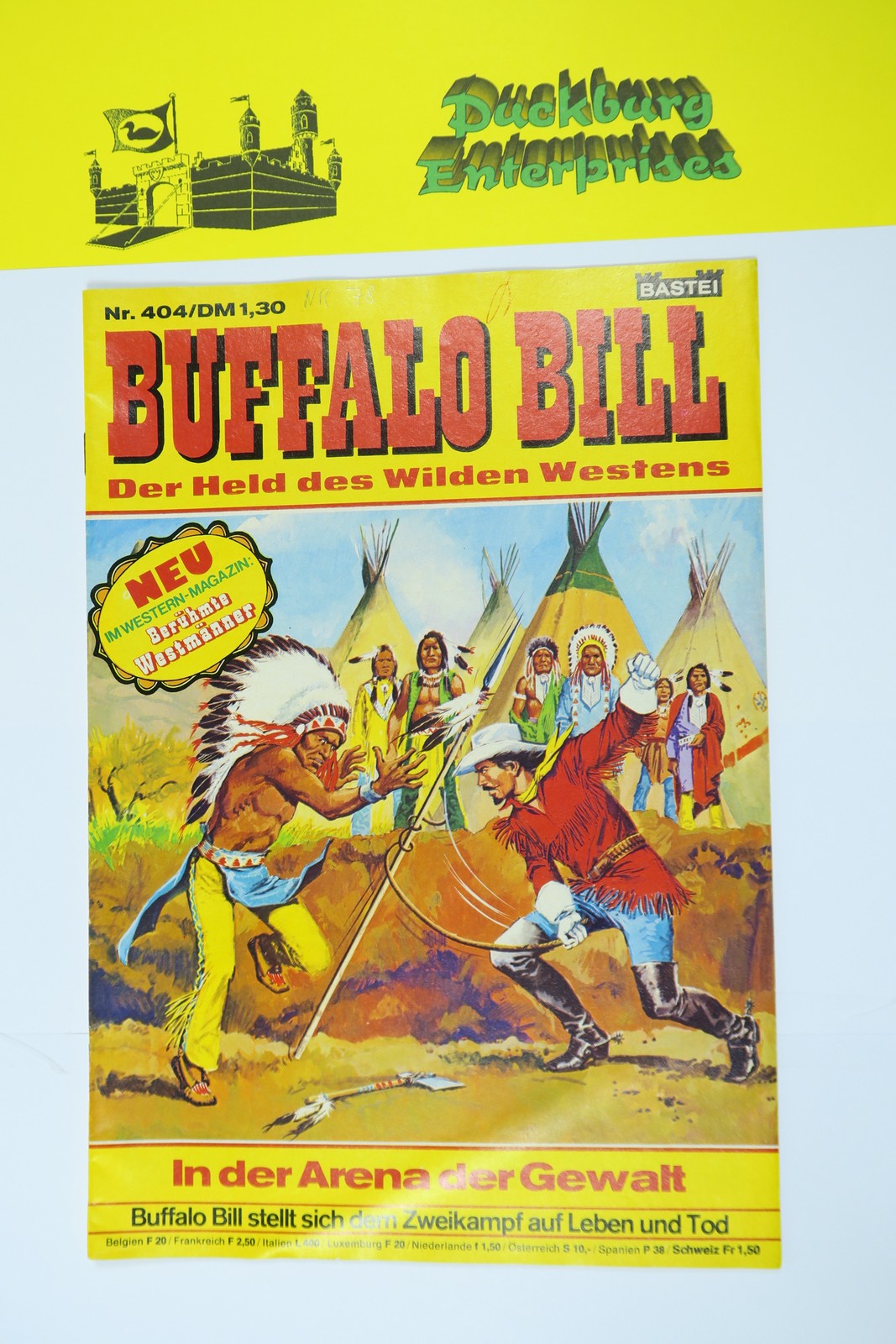 Buffalo Bill Nr. 404  Wäscher Bastei im Zustand (2). 161239
