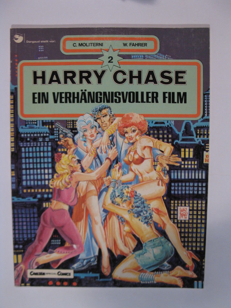 Harry Chase Nr. 2  im Zustand (1)  1. Auflage  Carlsen Comic  99735+