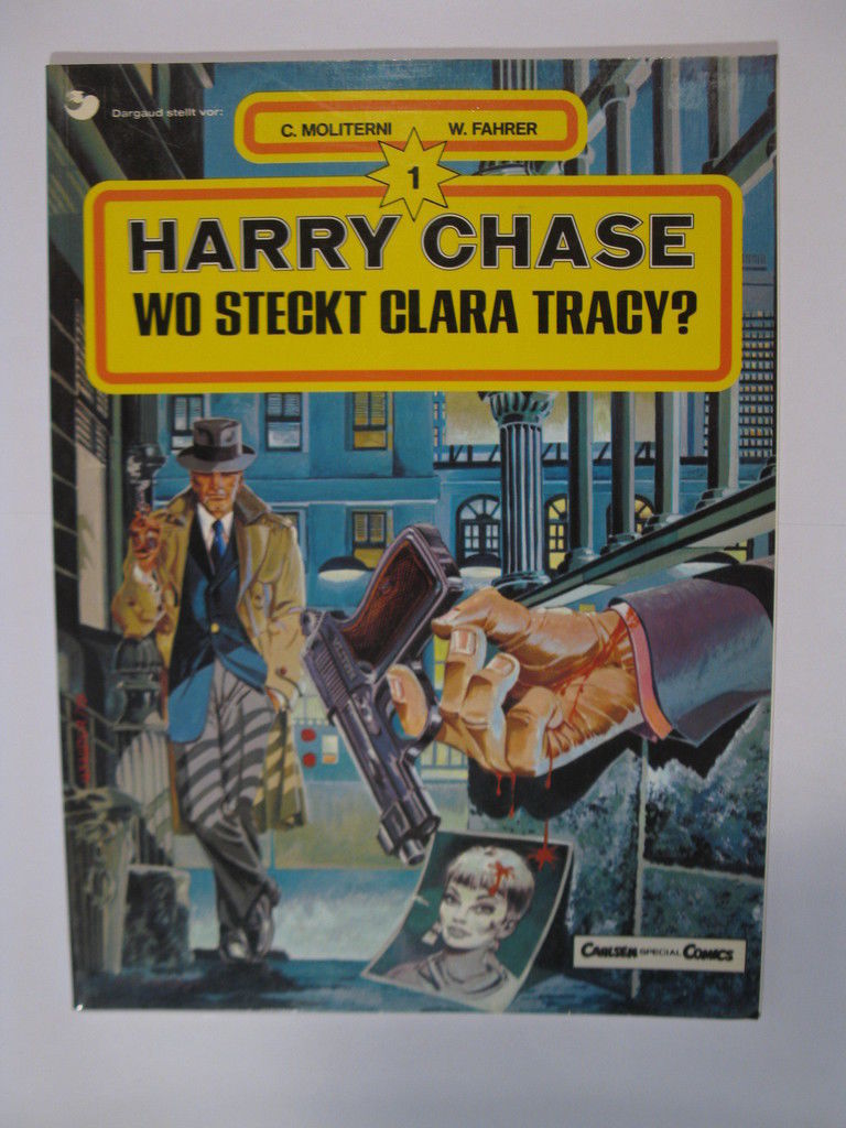 Harry Chase Nr. 1  im Zustand (0-1)  1. Auflage  Carlsen Comic  99733