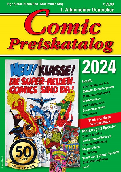 Comic Preiskatalog 2024 Sc gebraucht Preise für Micky Maus Sigurd Nick Superman