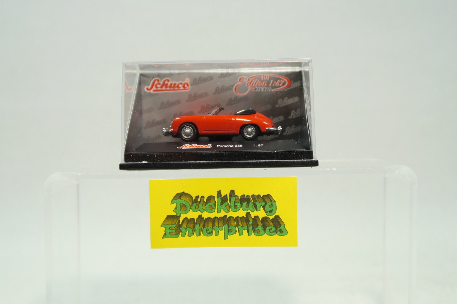 Schuco 1:87 21600 Porsche 356 Cabrio rot in OVP 173767