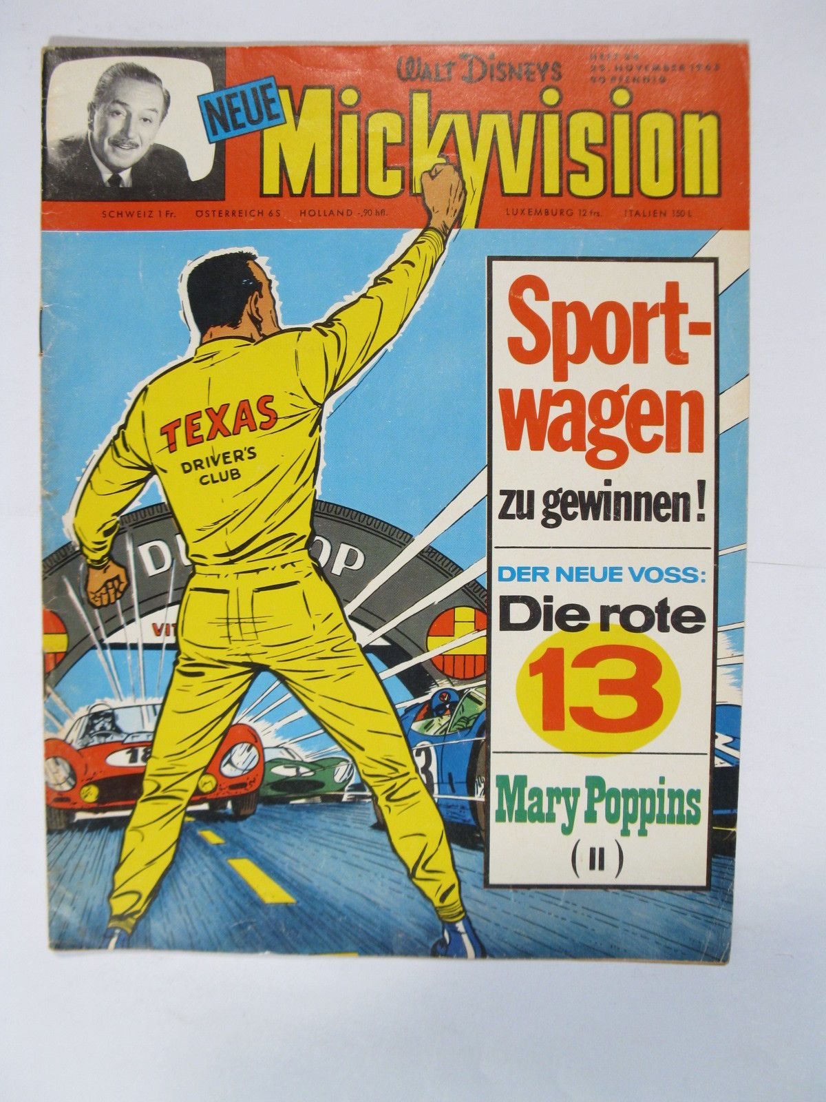 Mickyvision / Micky Vision 1965/24  Ehapa Verlag im Zustand (1-2). 79455