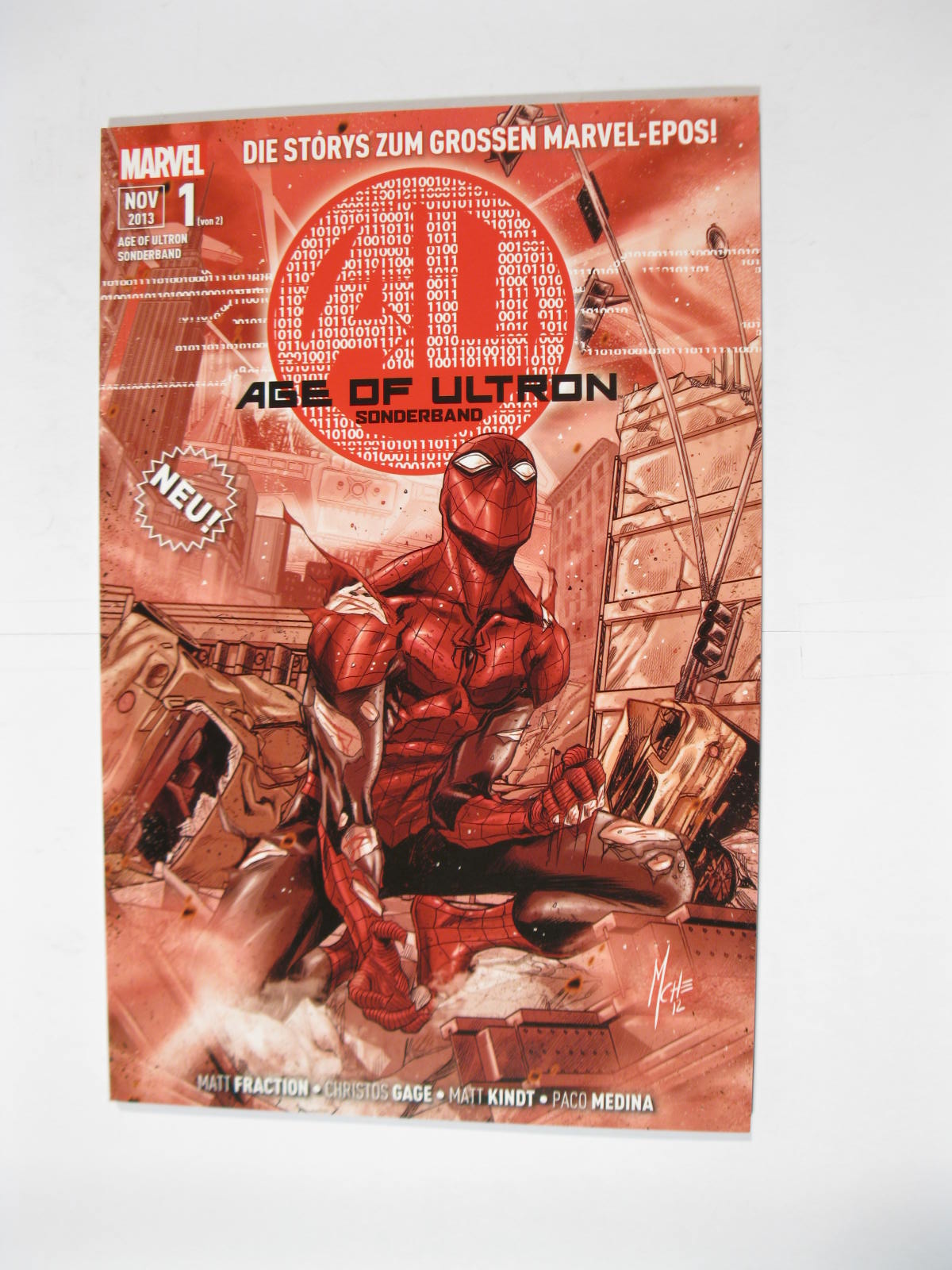 Age of Ultron Nr. 1  Blutige Zukunft   Panini im Z (0-1/1). 109297