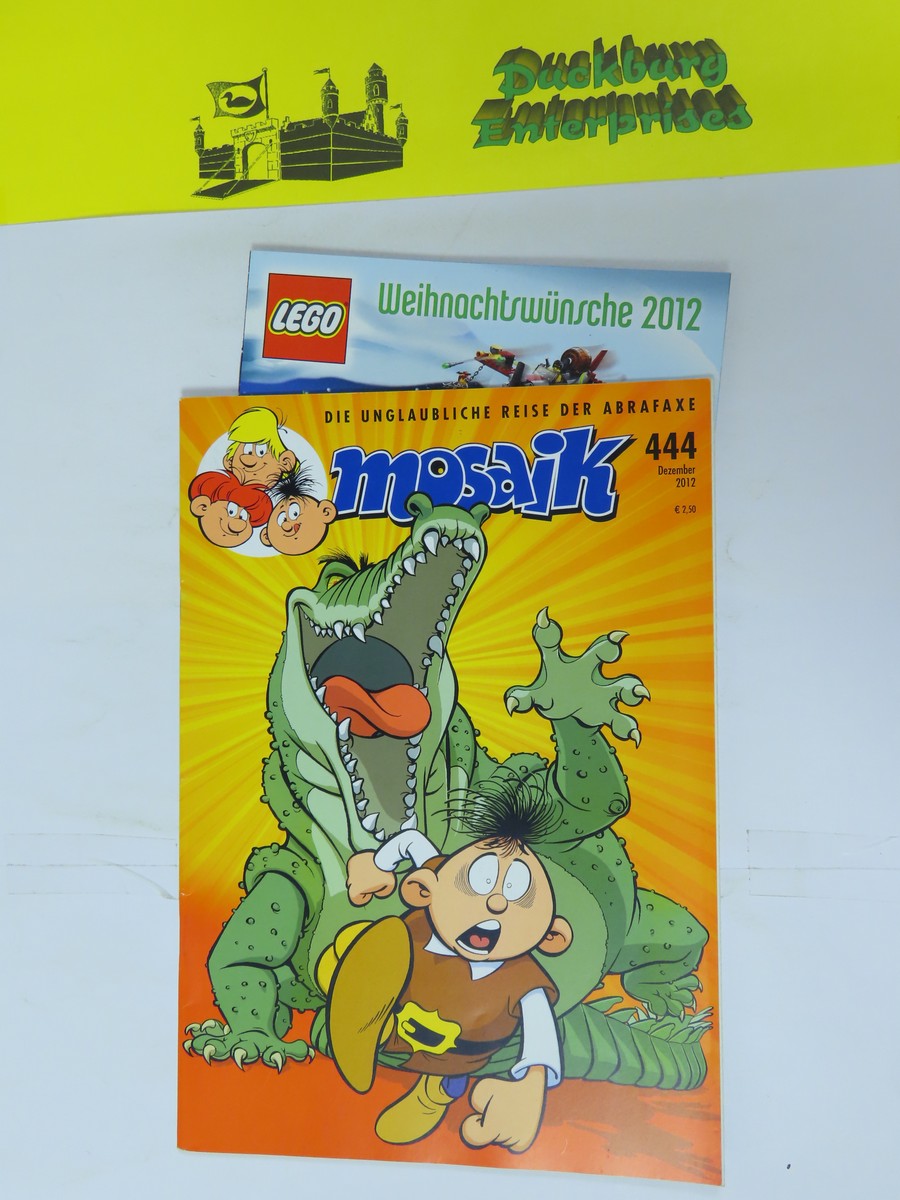 Mosaik DDR Comic mit Werbung Nr. 444 Steinchen Vlg. im Z (0-1). 151757