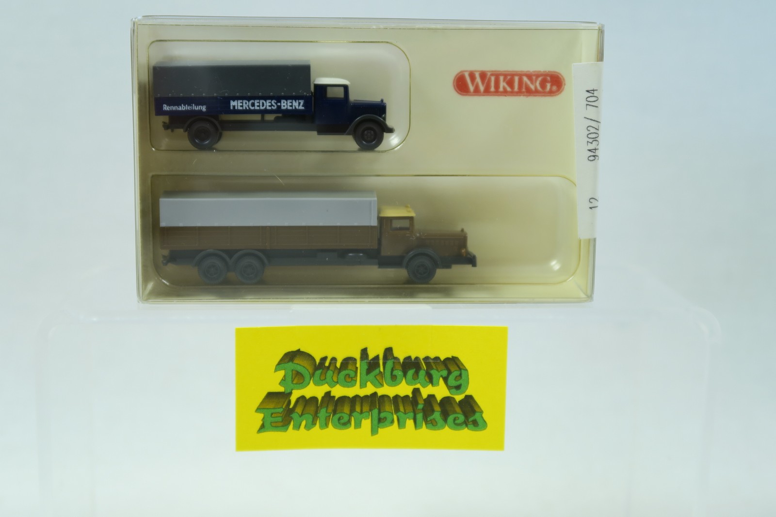 Wiking 1:160 LKW 9430222 MB Rennabteilung LKW L 10000 und L 2500 OVP 168823