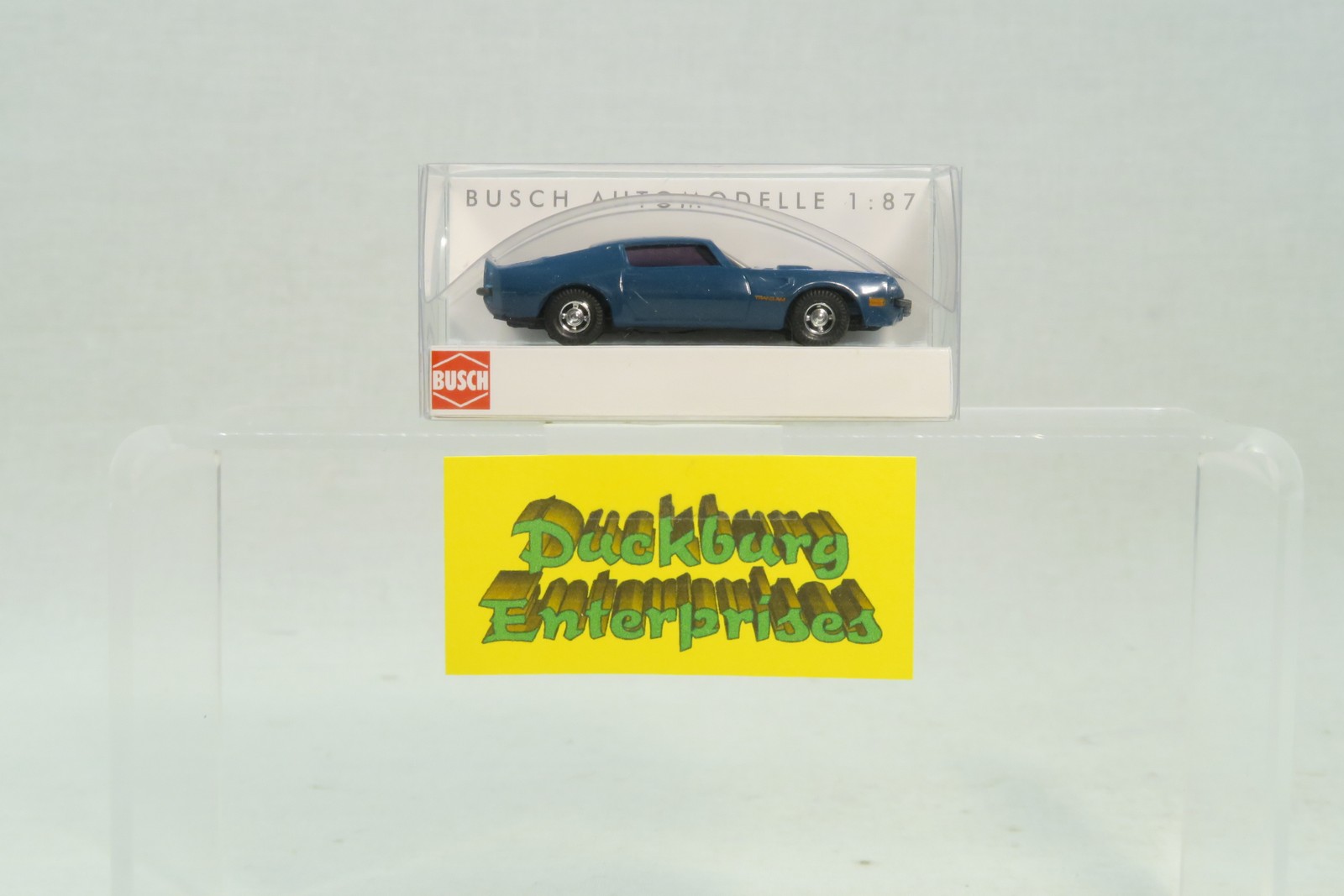 Busch 1:87 PKW Pontiac Firebird Trans Am Coupe 41707 petrol in OVP 184833