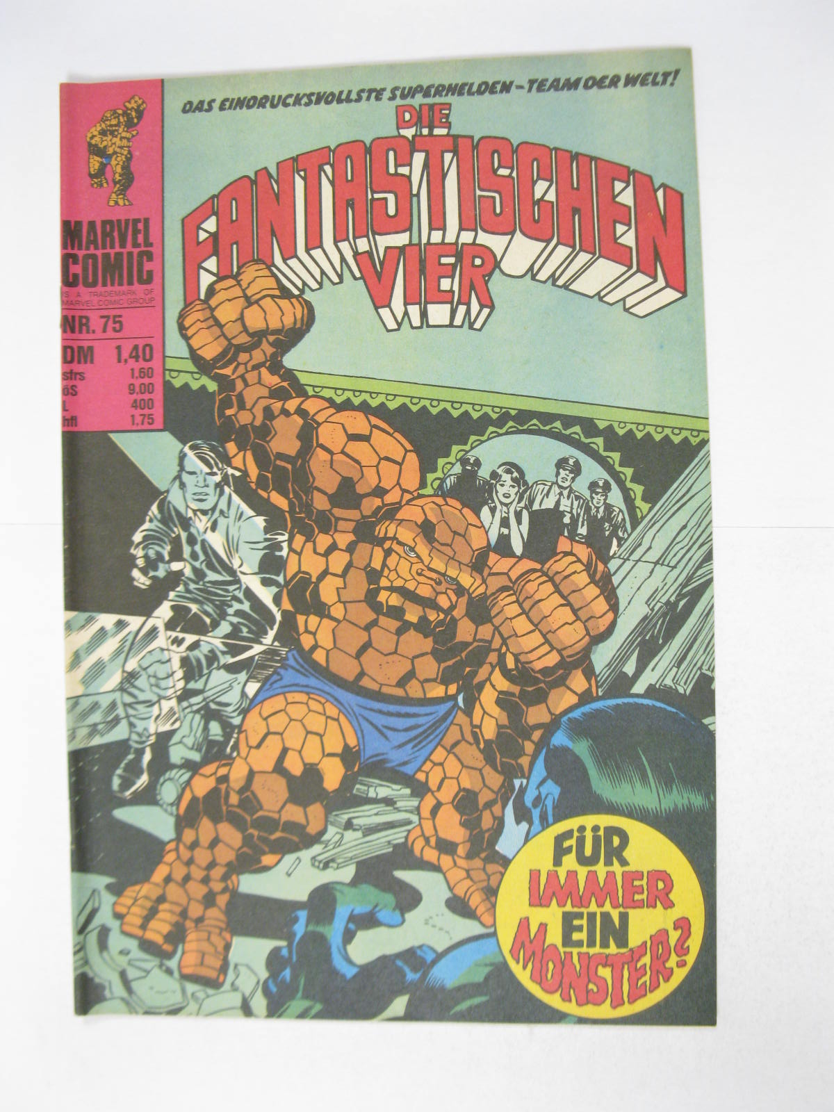 Fantastische Vier Nr.  75  Marvel Williams im Zustand (1-2). 124693