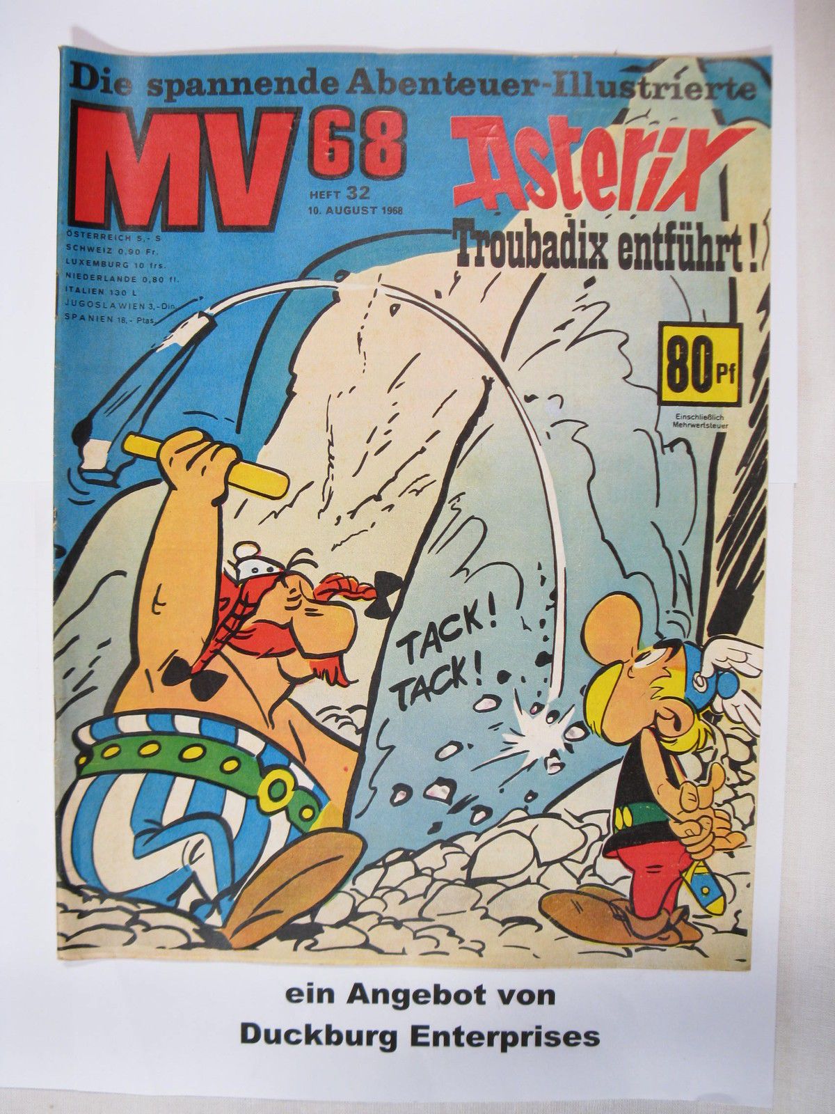 Mickyvision / Micky Vision 1968/32  Ehapa Verlag im Zustand (2) 47275