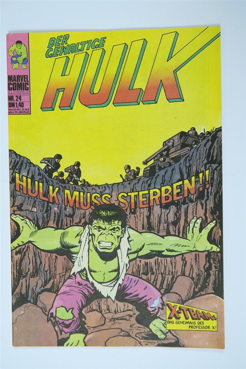 Hulk Nr. 24  Marvel Comic Williams im Z (1). 142319