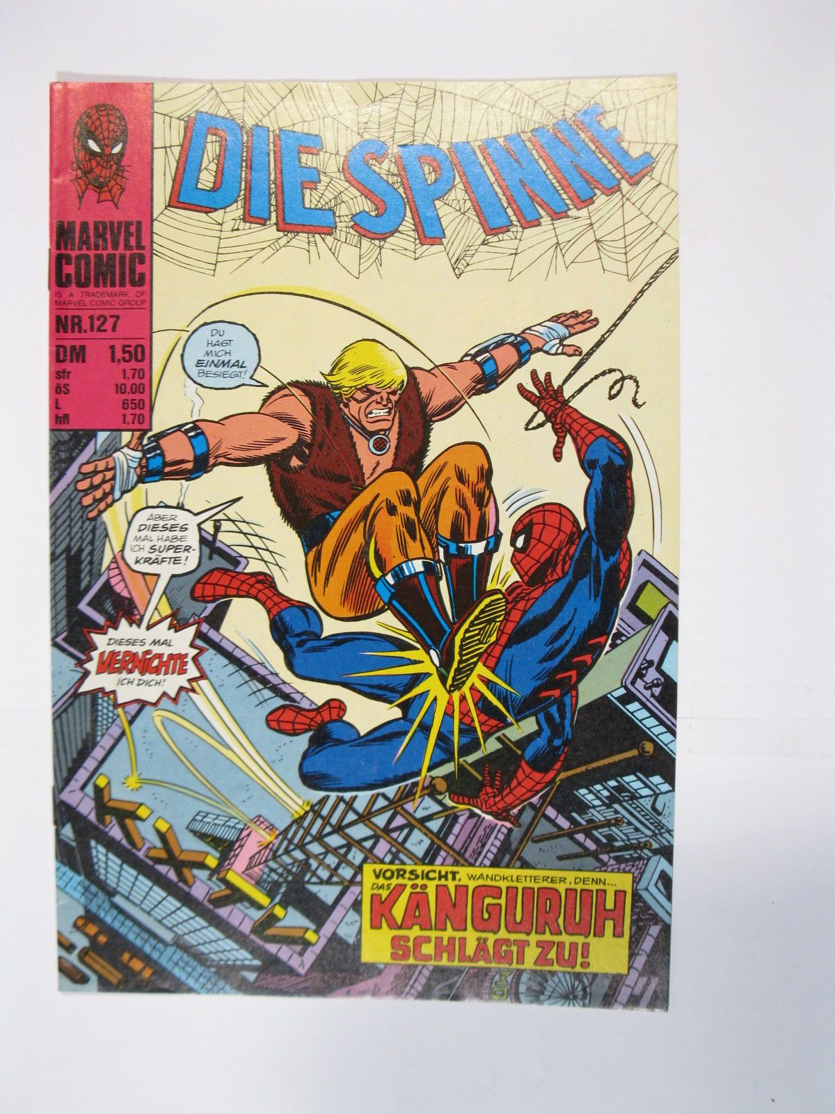 Spinne Nr. 127   Marvel Comics Williams im Zustand (1-2) 56603