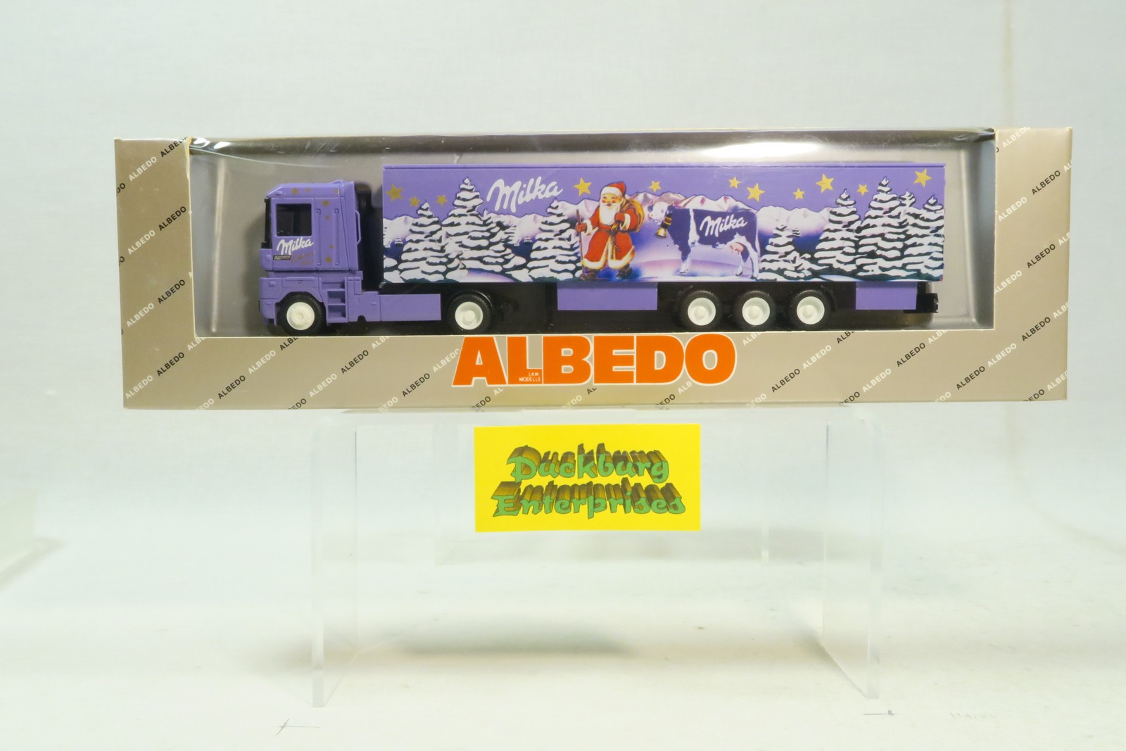 Albedo Herpa 1:87 LKW 800003 Renault Sattelzug Milka Weihnachten 1992  185001