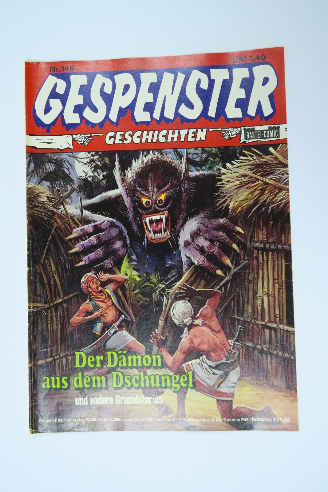 Gespenster Geschichten Nr. 145  Bastei im Zustand (2). 145337