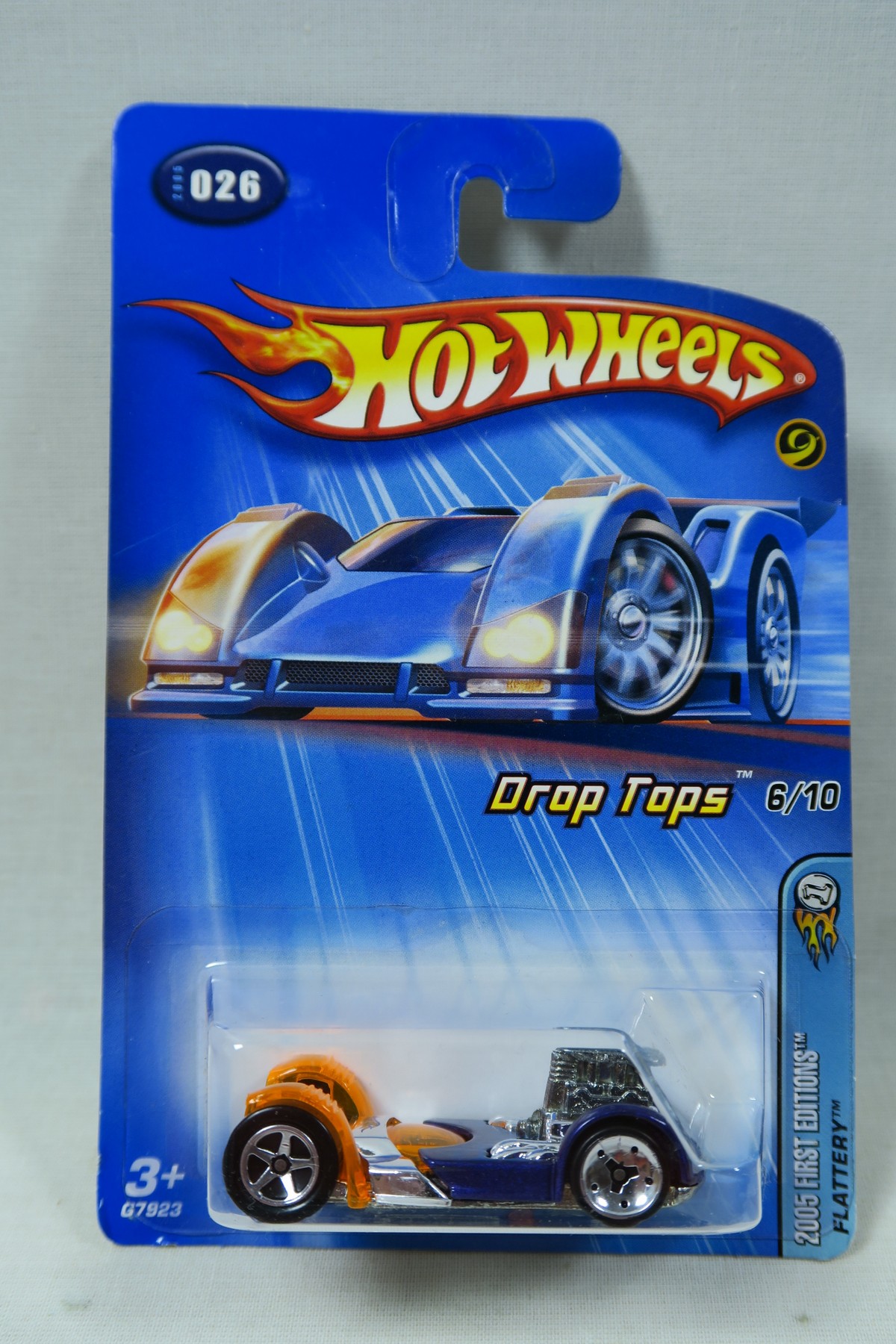 Hot Wheels 2005 Drop Tops 026 Flattery 6/10 MOC 138103