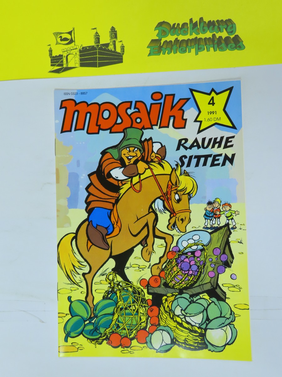 Mosaik DDR Comic  1991/ 4 Vlg. Junge Welt im Zustand (0-1). 151735