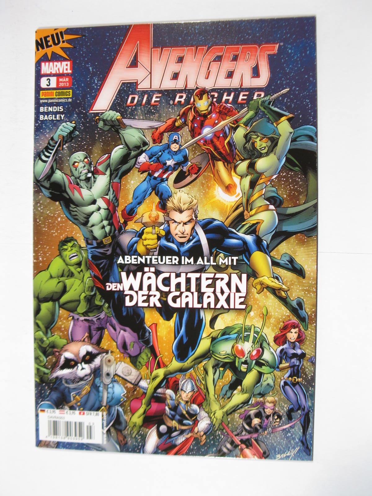 Avengers - Die Rächer Nr. 3  Panini 2013 im Z (0-1). 112687