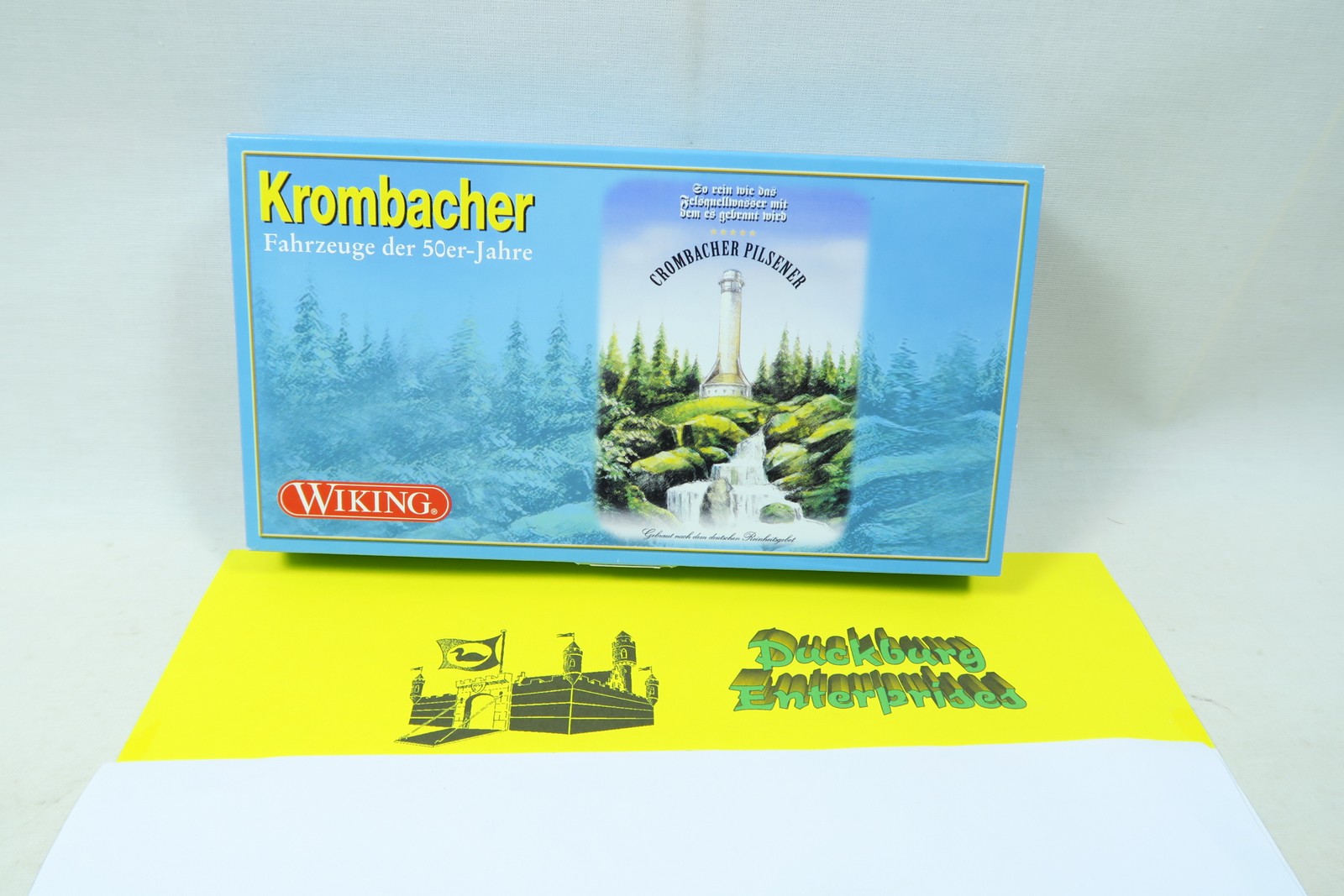 Brekina x Krombacher Ford 2500 / Borgward / Opel Blitz Set in OVP 1:87 185319