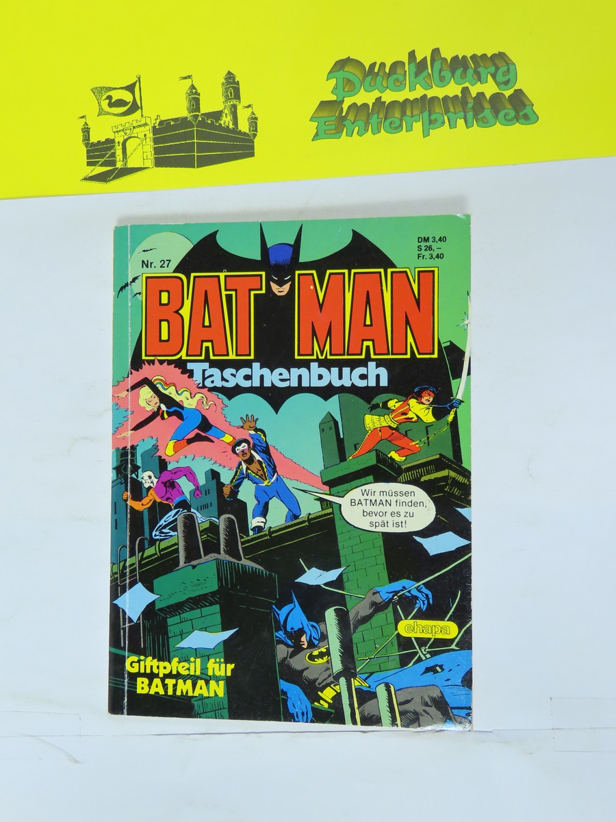 Batman Taschenbuch Nr. 27 Ehapa im Zustand (2). 151711