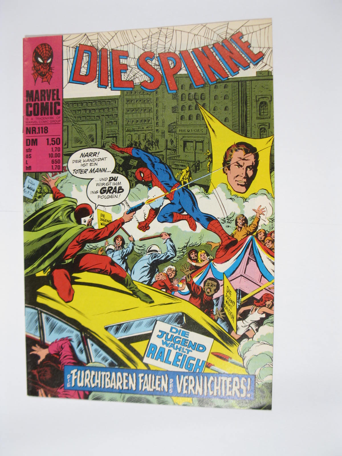 Spinne Nr. 118  Marvel Comic Williams Vlg. im Zustand (1). 115729