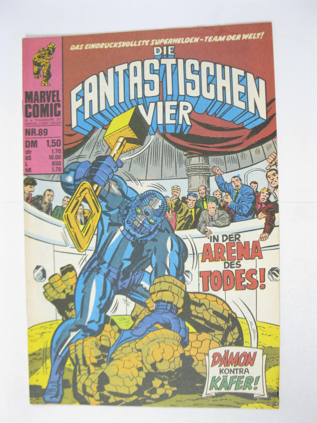 Fantastische Vier Nr.  89  Marvel Williams im Zustand (1/1-2). 124721