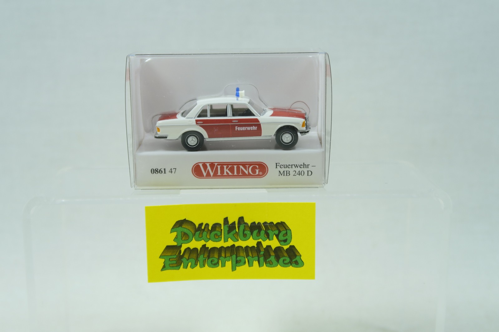 Wiking 1:87 Feuerwehr 086147 Mercedes Benz 240 D weiß / rot in OVP 168465