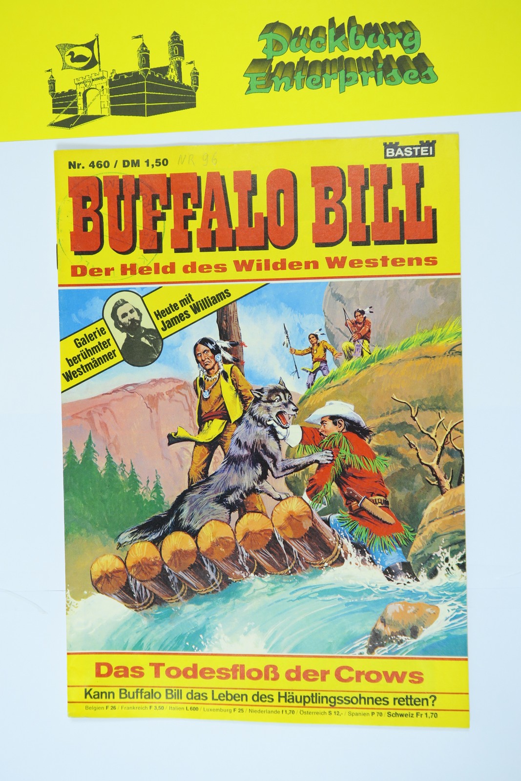 Buffalo Bill Nr. 460  Wäscher Bastei im Zustand (2 St). 161273