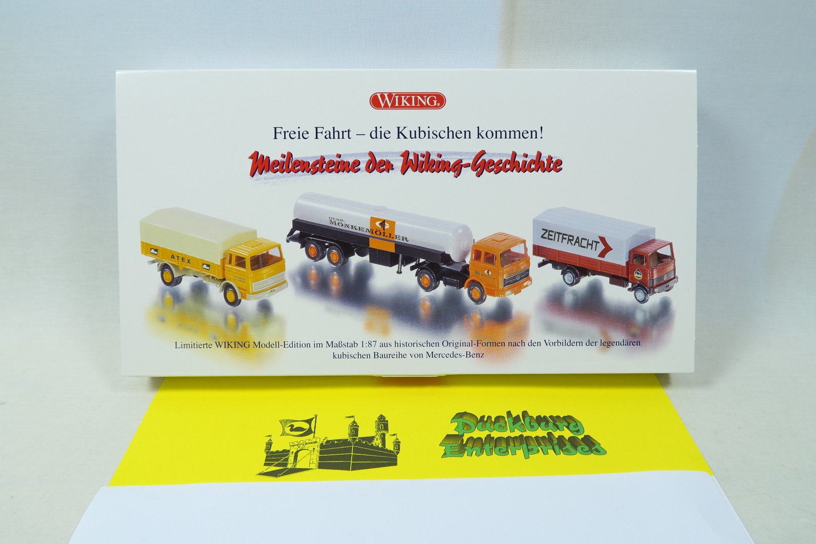 Wiking 099079 Meilensteine MB Freie Fahrt die Kubischen kommen Set  1:87 167190