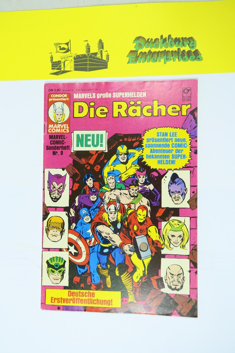 Marvel Comic Sonderheft Rächer Nr. 9  Condor im Zustand (1-2). 162227