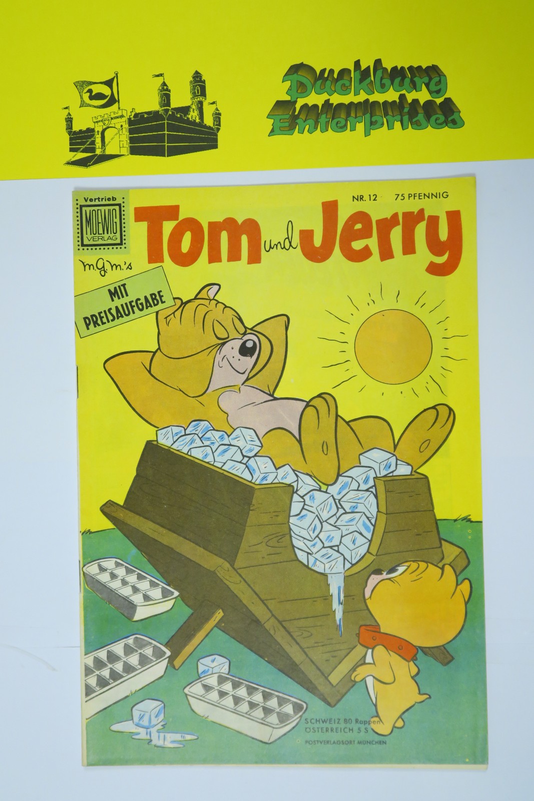 Tom und Jerry 1.Aufl. Nr.  12  Tessloff / Moewig Verlag im Z (0-1/1). 145885