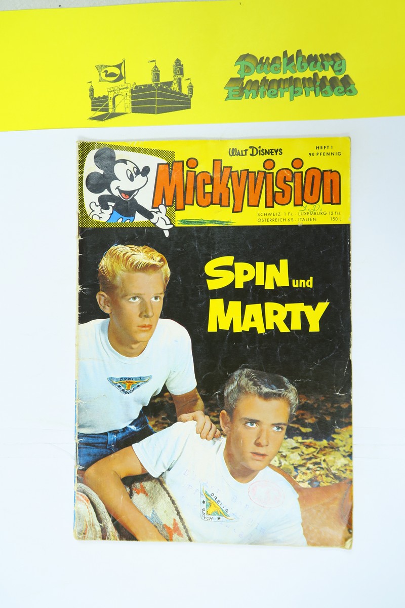 Mickyvision / Micky Vision 1962-63/ 1  Ehapa im Zustand (3 NZ). 153689