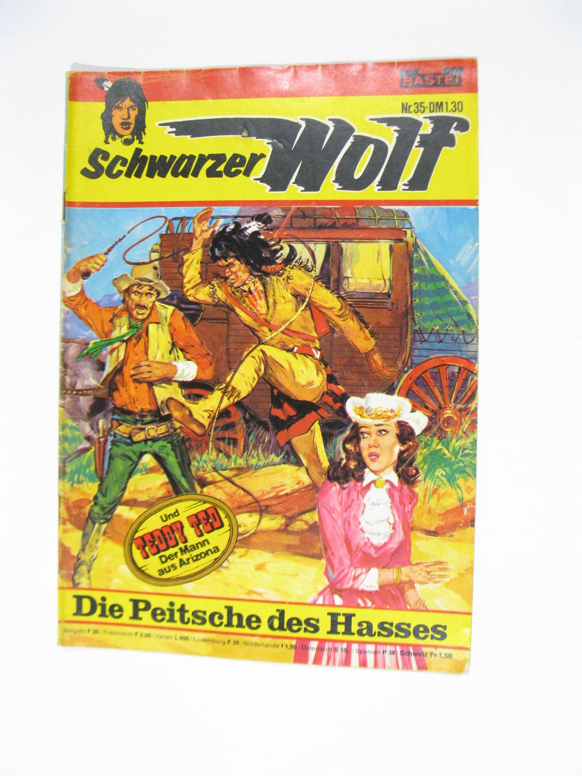Schwarzer Wolf Nr. 35  Bastei im Zustand (2-3). 117223