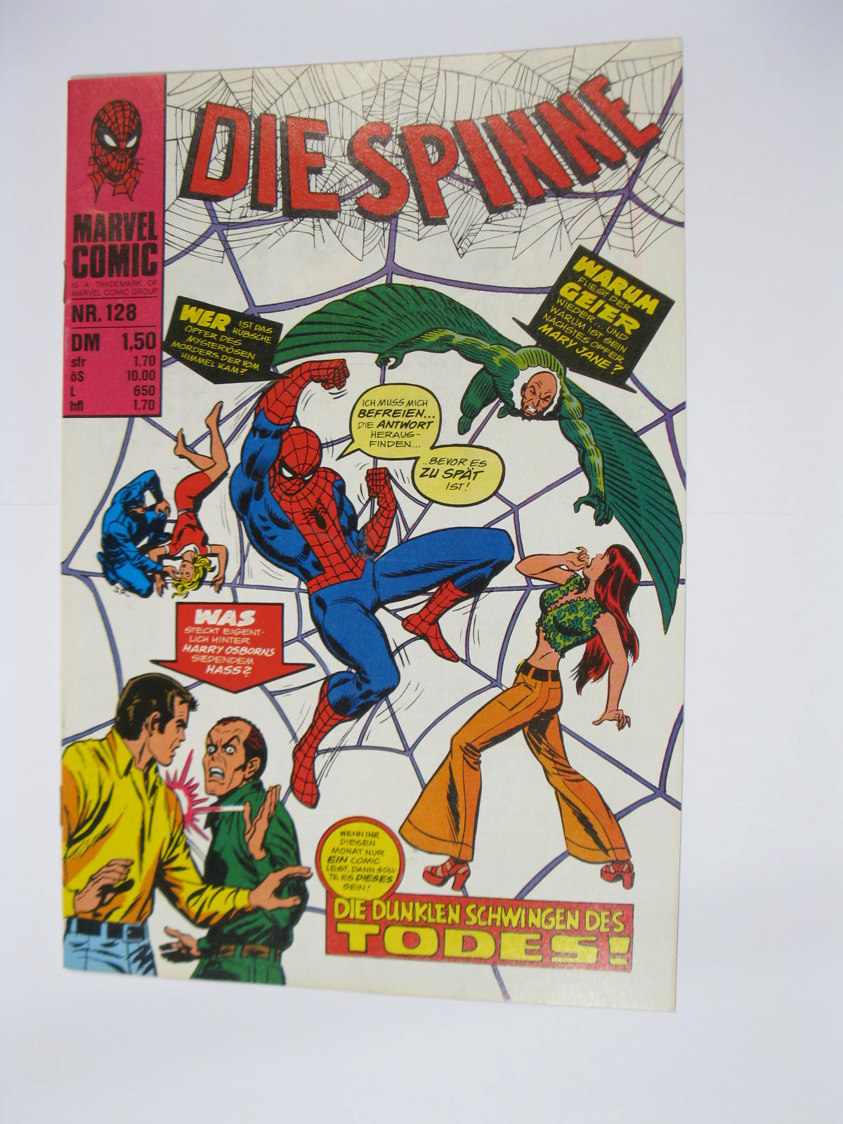 Spinne Nr. 128  Marvel Comic Williams Vlg. im Zustand (1). 115749