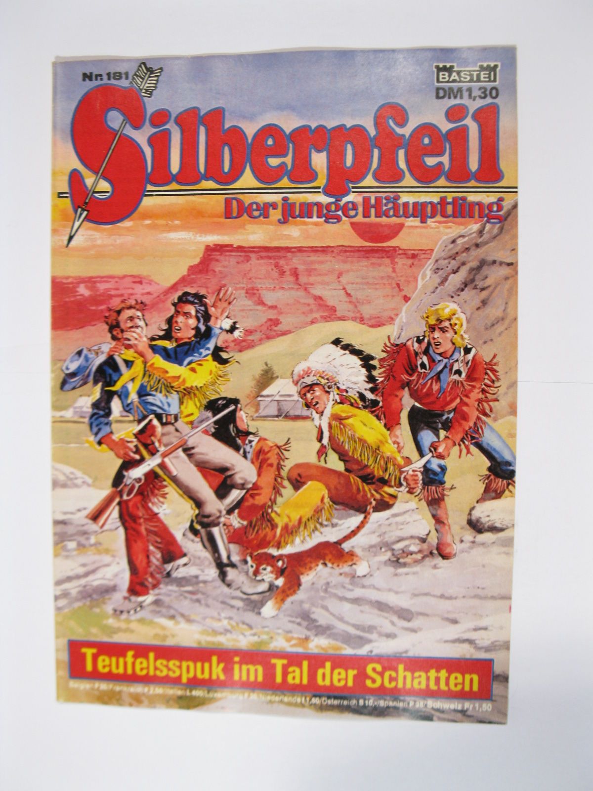 Silberpfeil  Nr.181  Bastei Verlag im Zustand (1). 82755