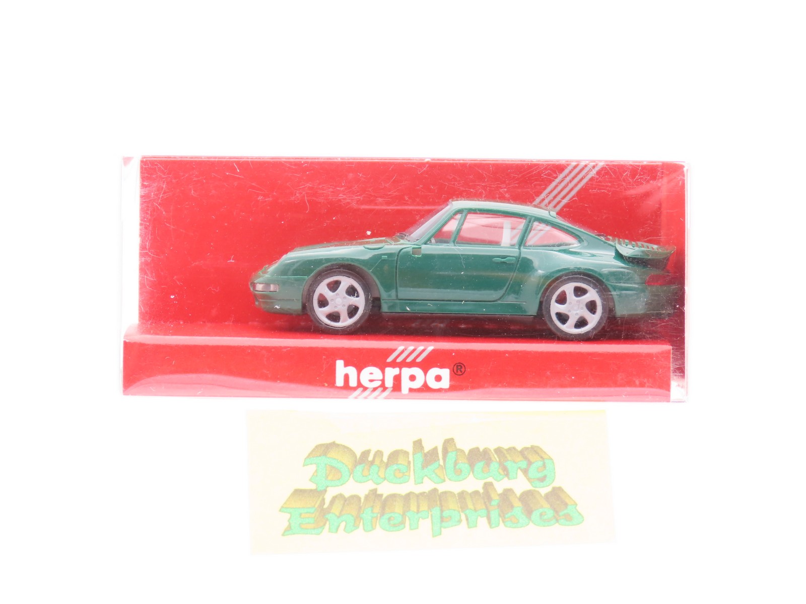 Herpa 021890 Porsche 911 (993) Turbo grün in OVP 1:87 186467