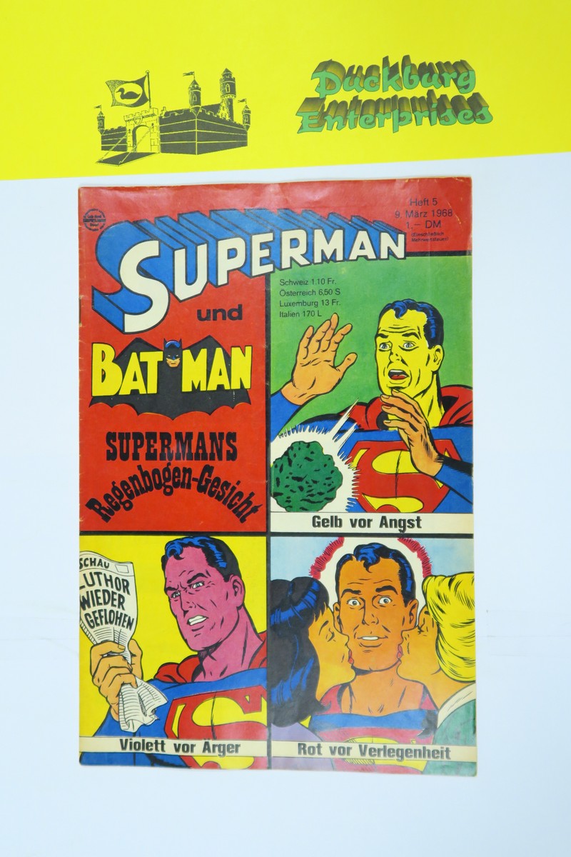 Superman Comic 1968/5  Ehapa im Zustand (2). 162279