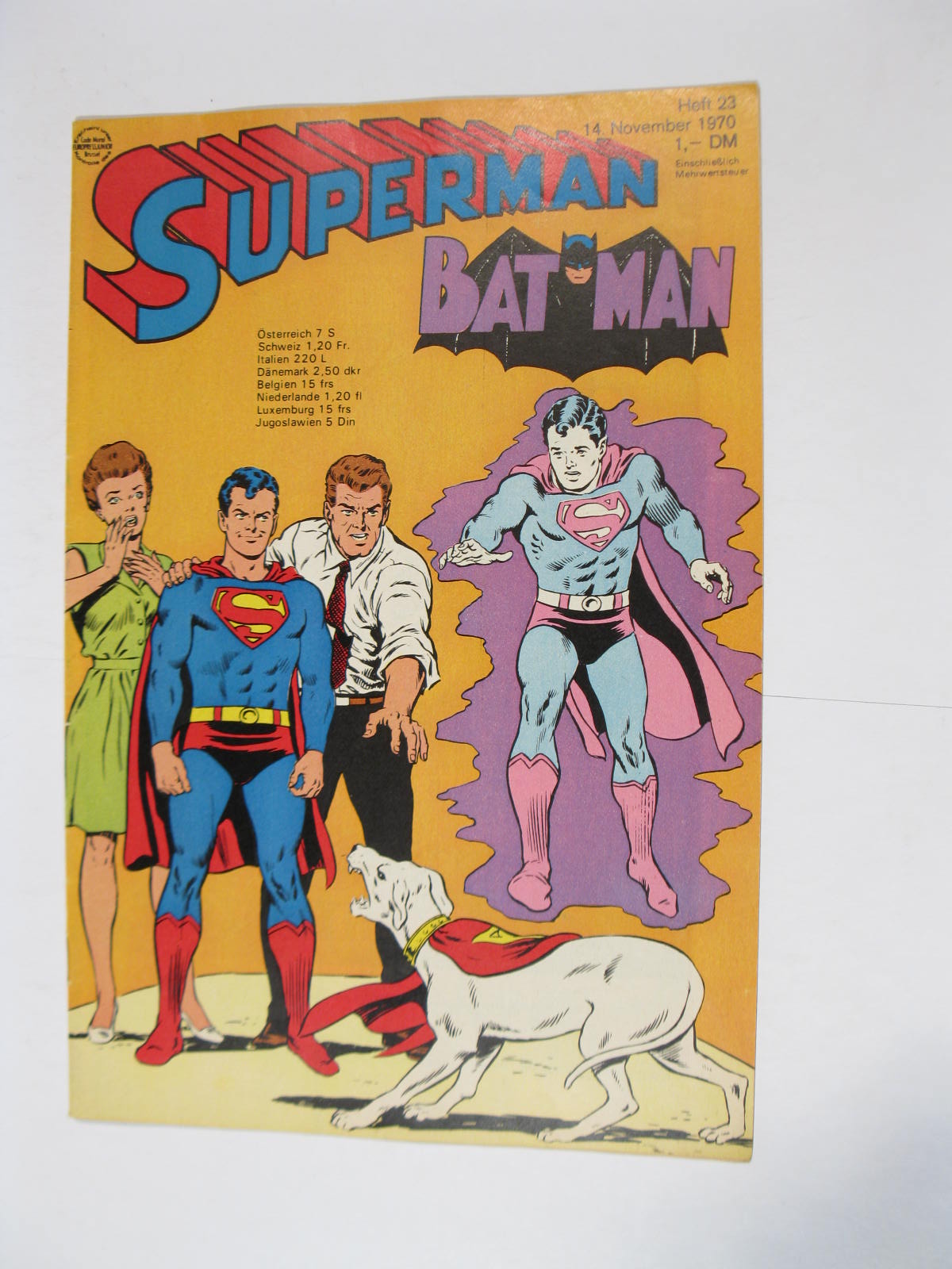 Superman Comic 1970/23  Ehapa im Zustand (1). 113305