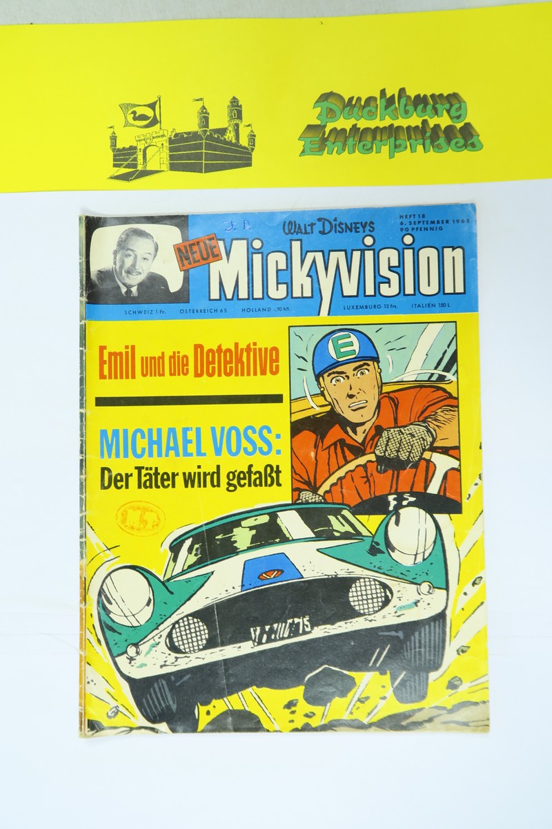 Mickyvision / Micky Vision 1965/18  Ehapa im Zustand (3 NZ). 153697