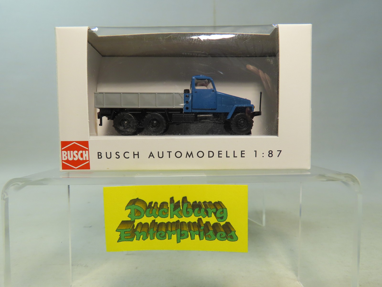 Busch1:87 LKW 51501 IFA G5 Blau Kipper in OVP 177265