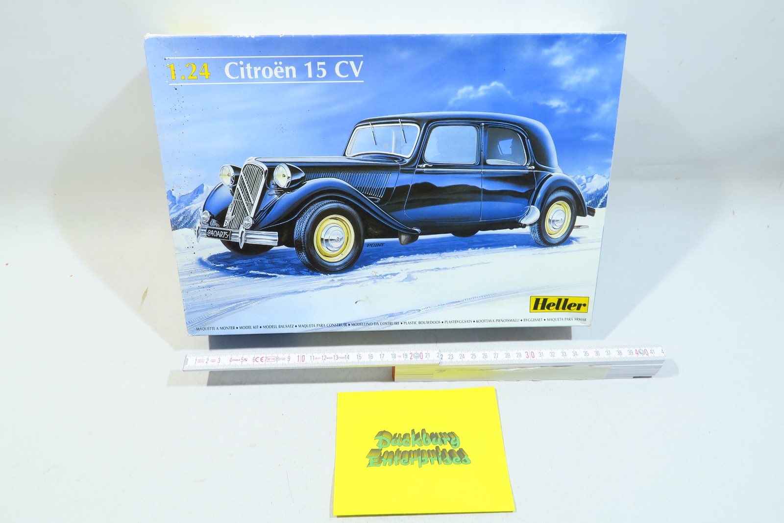 Heller 80763 Citroen 15 CV Gangsterwagen 1/24 mb14057