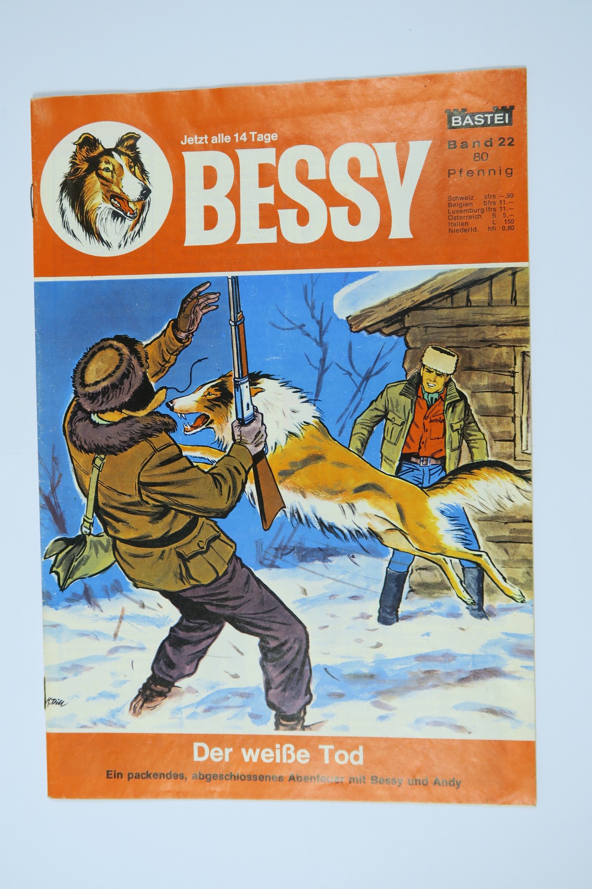 Bessy Comic-Heft Nr. 22  Bastei im Zustand (1). 141717