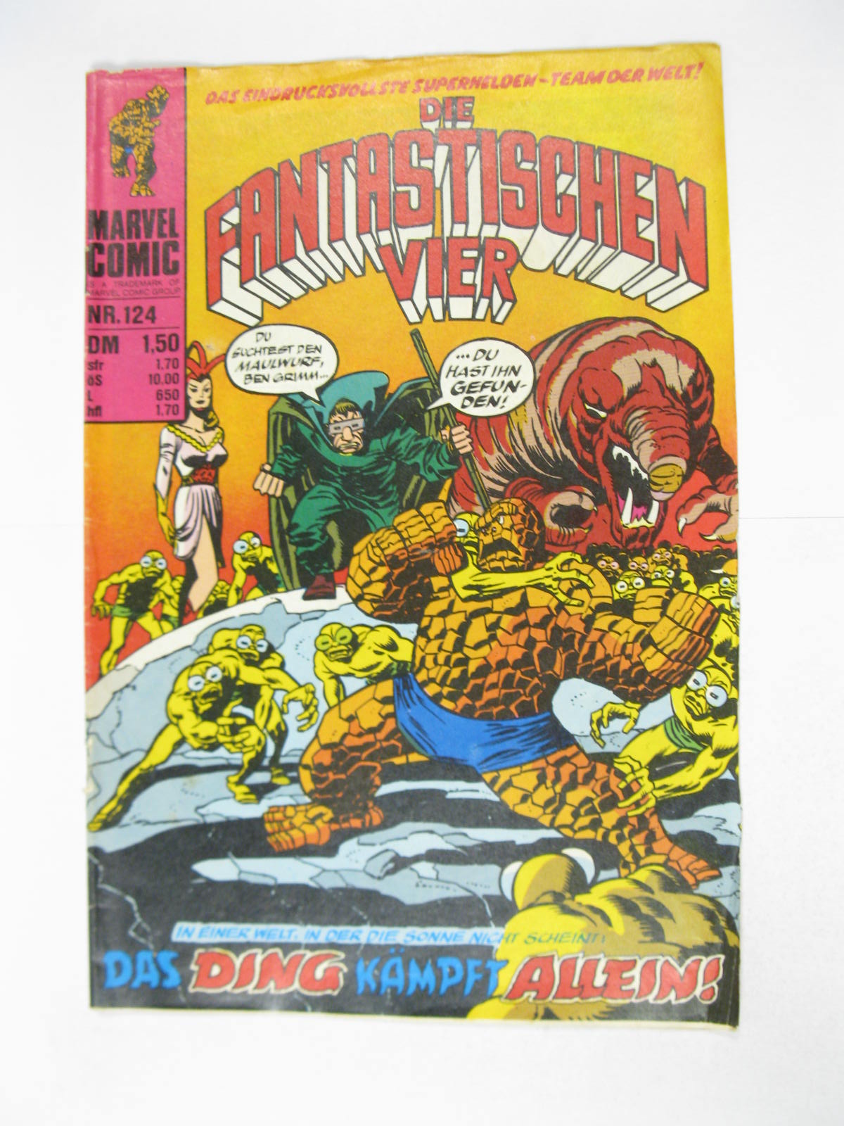 Fantastische Vier Nr. 124  Marvel Williams im Zustand (2). 124775